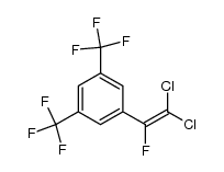 1-(2,2-二氯-1-氟乙烯基)-3,5-双(三氟甲基)苯 结构式