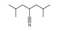 4-甲基-2-(2-甲基丙基)戊腈 结构式