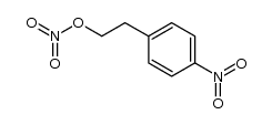4-硝基苯乙醇硝酸酯 结构式