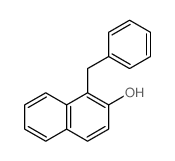 1-苄基-2-萘酚 结构式