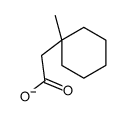 1-甲基环己基乙酸酯 结构式