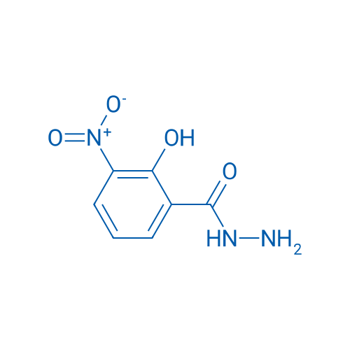2-羟基-3-硝基苯碳酰肼 结构式