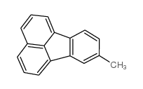8-甲基荧蒽 结构式