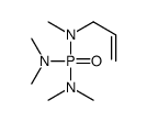 Phosphoric triamide, N,N,N',N',N''-pentamethyl-N''-2-propen-1-yl- 结构式