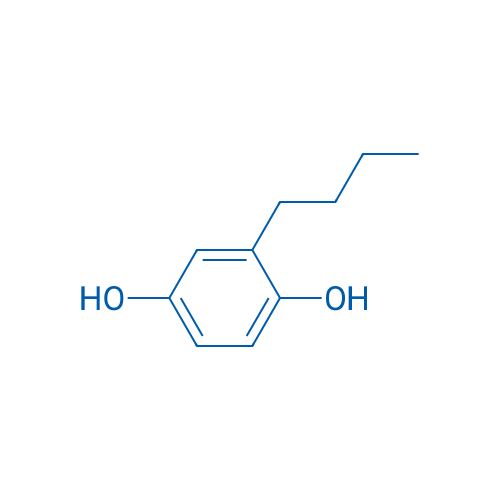 2-丁基苯-1,4-二醇 结构式