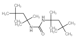 N,N'-双(1,1,3,3-四甲基丁基)脲 结构式