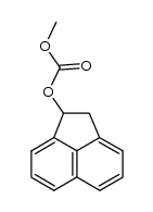 1,2-二氢苊烯-1-基碳酸甲酯 结构式