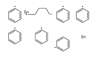 1,5-亚戊基双(三苯基锡烷) 结构式