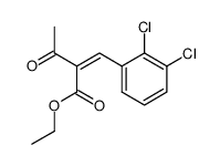 Butanoic acid, 2-[(2,3-dichlorophenyl)methylene]-3-oxo-, ethyl ester, (E)- (9CI) 结构式