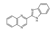2-(2-苯并咪唑)喹喔啉 结构式