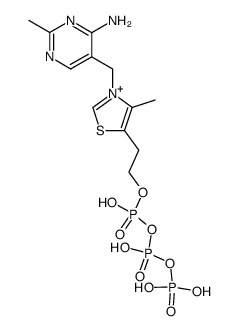 硫胺素三磷酸 结构式