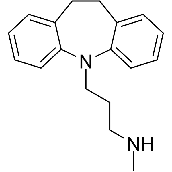 化合物Desipramine(储存“-20℃”；运输“冰袋”) 结构式
