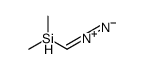 Silane, (diazomethyl)dimethyl- (9CI) 结构式