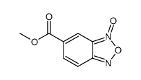 2,1,3-苯并恶二唑-5-羧酸甲酯 3-氧化物 结构式