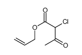 2-氯-3-氧代丁酸烯丙酯 结构式