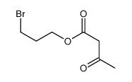 3-氧代丁酸-3-溴丙酯 结构式