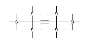 trimethyl-[1,1,4,4,4-pentakis(trimethylsilyl)but-2-ynyl]silane 结构式