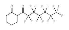 2-(全氟庚酰基)环己酮 结构式