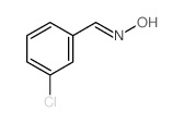 3-氯苯甲醛肟 结构式