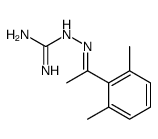 Hydrazinecarboximidamide, 2-[1-(2,6-dimethylphenyl)ethylidene]-, (Z)- (9CI) 结构式
