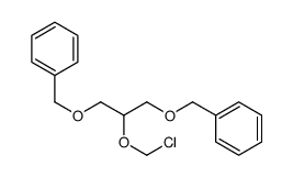 1,3-二苄氧基-2-(氯甲氧基)丙烷 结构式