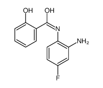 N-(2-氨基-4-氟苯基)-2-羟基苯甲酰胺 结构式