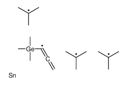 Germane, trimethyl[3-[tris(1,1-dimethylethyl)stannyl]-1-propyn-1-yl]- 结构式