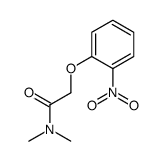 N,N-二甲基-2-(2-硝基苯氧基)乙酰胺 结构式