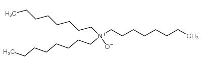 三正辛胺 N-氧化物 结构式