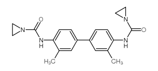 N-[4-[4-(aziridine-1-carbonylamino)-3-methyl-phenyl]-2-methyl-phenyl]a ziridine-1-carboxamide 结构式