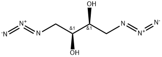 (2S,3S)-1,4-二叠氮基-2,3-丁二醇 结构式