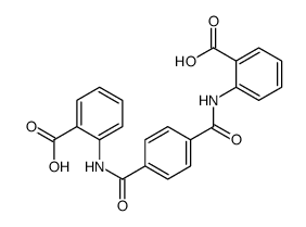 2,2-[1,4-亚苯基二(羰基亚氨基)]二苯甲酸 结构式