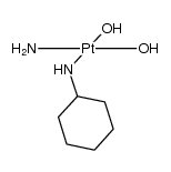 氨(环己胺)二羟基合铂 结构式