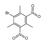 1-溴-2,4,6-三甲基-3,5-二硝基苯 结构式