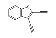 2,3-二乙炔基苯并[b]噻吩 结构式