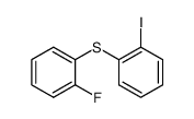 1-氟-2-[(2-碘苯基)硫代]苯 结构式