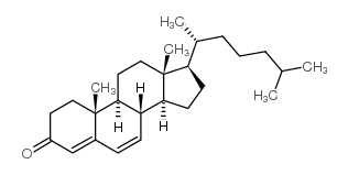 4,6-胆固醇二烯-3-酮 结构式