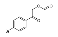 2-甲酰氧基-1-(4-溴苯基)乙酮 结构式