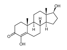 4-羟基-睾酮 结构式