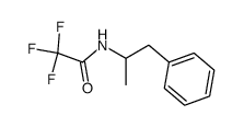 Acetamide, 2,2,2-trifluoro-N-(1-methyl-2-phenylethyl)- 结构式