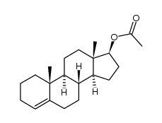 Androst-4-en-17-ol, 17-acetate, (17β)- 结构式
