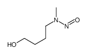 N-甲基-N-(4-羟基丁基)亚硝胺 结构式