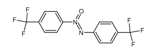 双[4-(三氟甲基)苯基]二氮烯-1-氧化物 结构式