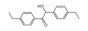 Ethanone, 1,2-bis(4-ethylphenyl)-2-hydroxy- 结构式