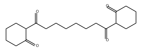 1,8-Octanedione, 1,8-bis(2-oxocyclohexyl)- 结构式