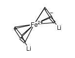 Lithium, μ-1,1′-ferrocenediyldi- 结构式