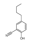5-丁基-2-羟基苯甲腈 结构式