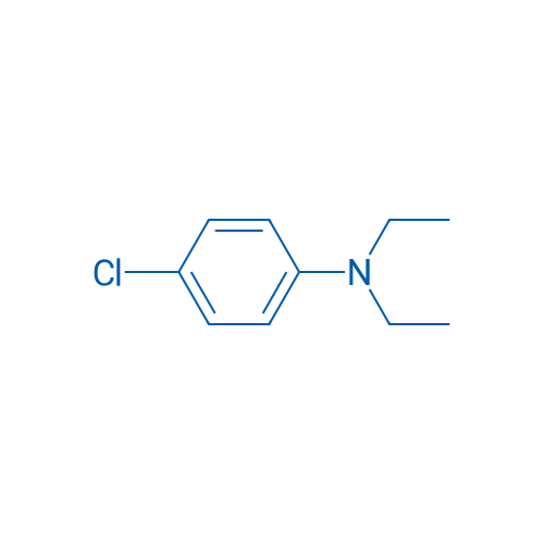 N-(4-氯苯基)-N,N-二乙基胺 结构式