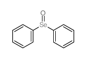 二苯亚硒砜 结构式