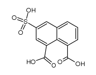 3-磺基-1,8-萘二甲酸 结构式